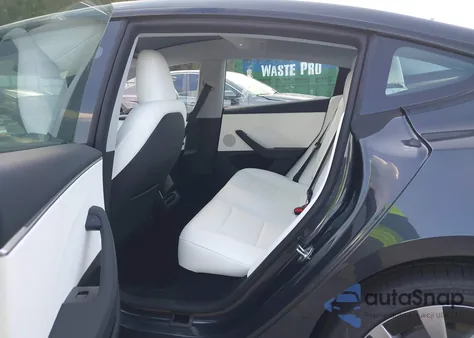 2025 Tesla Model 3 Long Range Rear-Wheel Drive from USA, damaged, VIN 5YJ3E1EA6SF994244